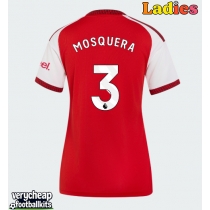 Arsenal Cristhian Mosquera #3 Replica Home Shirt Ladies 2026-27 Short Sleeve